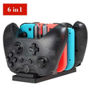 6 in 1 Charging Dock Compatible with Nintend Switch Joy-Cons Pro Controller