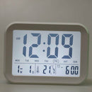 Digital Alarm Clock,Talking Clock with 3 Alarms 7 Sounds Optional Weekday A K1A8