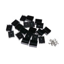 20x Transistor MOSFET  Sink Mini Aluminium to-220 Cooling Fin 23x16x30mm