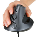 Delux M618 USB Wired Ergonomic Vertical Optical Mouse Computer Mice Adjusta