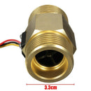 Dc5V G1 Dn25 Copper Water Flow Sensor Hall Effect Pulse Output 4-45L/Min Li