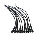 5Pairs Male to Female 2 Pin Connector Cable For Single Color LED Strips Light