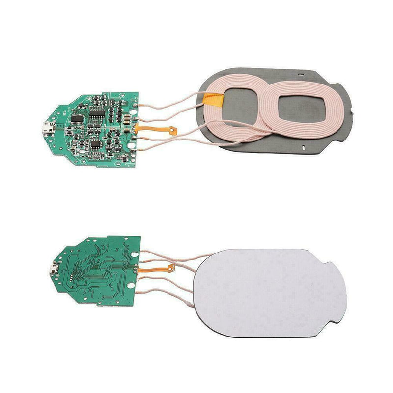 10W Qi Fast Charging Wireless Charger PCBA Circuit Green Coils Board 2 With K1A8