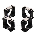 100pcs 18650 Cylindrical Battery Holder Safety Anti Vibration Bracket Black
