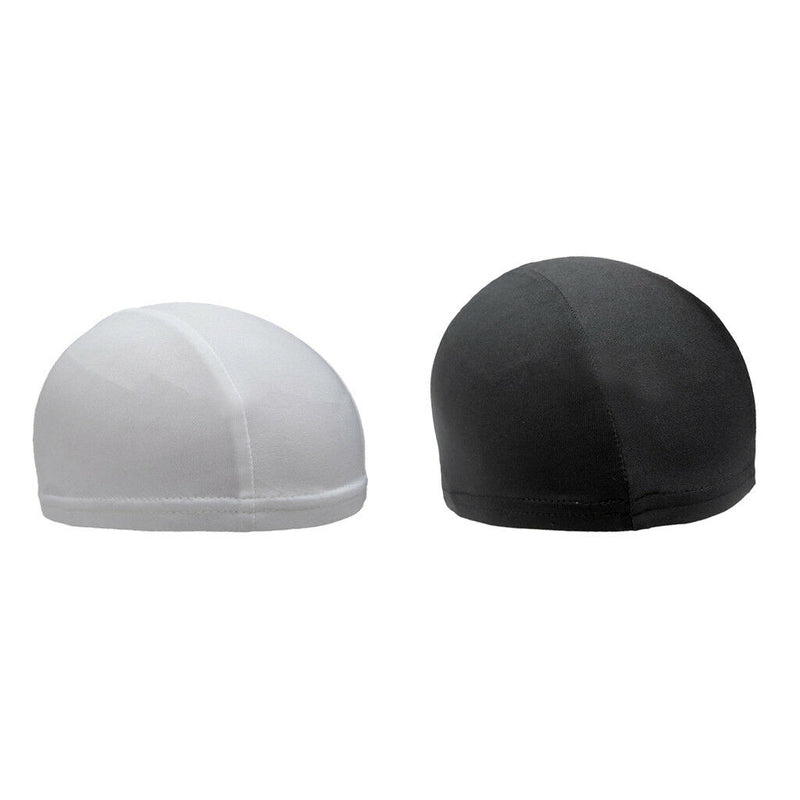 2 Pieces Sport Caps Hats Cycling Hiking Beanie Dome Caps for Ladies Men Soft