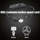 USB Cable With ON / OFF Power Control For Raspberry Set W6C3
