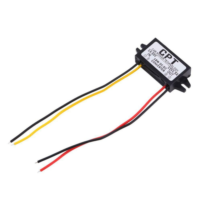 7-50V To 12V 5.5 * 2.5DC Male Converter CPT Car Power Step Down Regulator