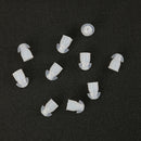 10pcs Silicone Air Duct Transparent Earphone Earpieces Earbud Earplug Heads A