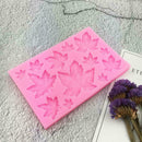 Silicone Fondant DIY Mold Maple Leaves Mould Shaping Cake Baking Decor Y7I4