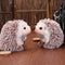 Cute Plush Pompon Hedgehog Animal Keychain Bag 10cm Mobile Phone Pendant Key.AU