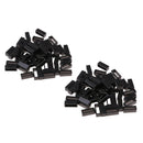 100Pcs/Set Plastic Belt Loop Keeper Loop Buckles Belt Backpack Straps for cloth