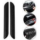 2Pcs Car Anti-Scratch Strip Anti-Collision Stickers,Black