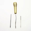 Copper Leather Tent Sewing Awl Hand Stitcher Taper Leathercraft Needle Wor BWA