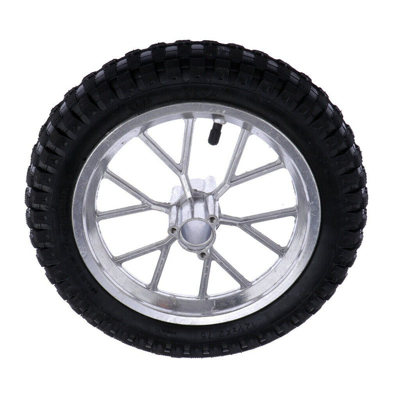 12.5 -2.75 Front Wheel + Tyre Tire for 49cc Mini Pocket Rocket Dirt Bike