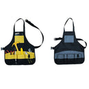 Tool Apron Multifunctional Adjustable Belt Professional Waterproof Oxford C