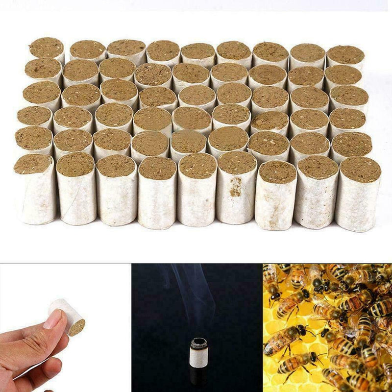 54Pcs Beekeeping Tools Bee Hive Smoker Fuel Chinese Herb Smoke Made Honey S M3S3