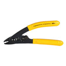 Yellow CFS-3 Durable Double-nose Pliers Fiber Optic Stripper Useful 3 Holes