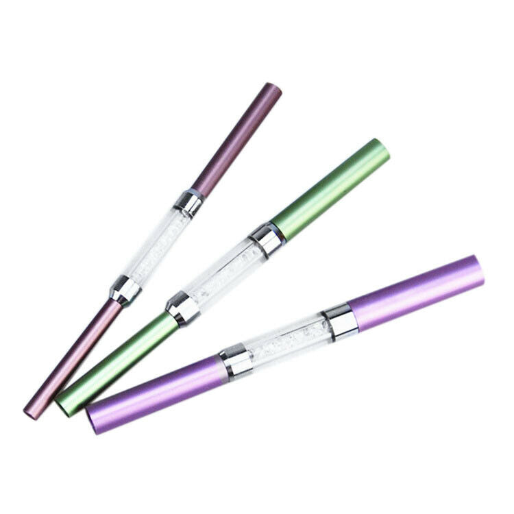 3PCS Nail Art C Curve Rod Stick Set Crystal Acrylic Rhinestone Design For A Q7P2