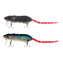 2pcs Mouse Fishing Lures Multi-joint Tail Mices Bait Soft Hollow Body Lures