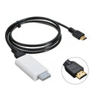 Wii to HDMI Converter Adapter + 5ft 1.5m High Speed Conversion Cable Cord Line