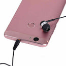 Single Side Universal 3.5mm Headset In Ear Mono Wire Earbud Earphone Headphone *