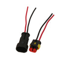 5 Kit 2 Pin / Way Sealed Waterproof Connector Plug With 10cm