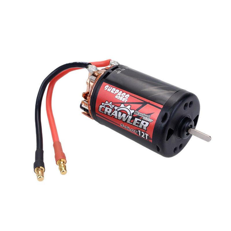 7.4 V 2S Lipo 5-Slot 550 Brushed Motor for 1:10 Scale RC Crawler Car Parts