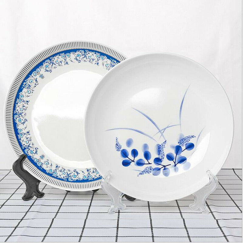 20 Pieces 4 '' Plate Display Stand Holder Easel Picture Frame