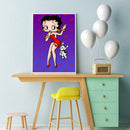 5D DIY Full Drill Diamond Painting Novelty Girl Dog Cross Stitch Embroidery