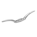 Marien Grade Stainless Steel Rope Cleat 6" - For Flags, Boats, Docks, Tarps and