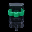 Pet Bird Feeder Drinker Food Waterer Bowl For Aviary Budgie Cockatiel Love bird^