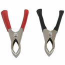 2 Pieces Metal Plastic Crocodile Clamp Alligator Car Caravan Battery Test C H8B9