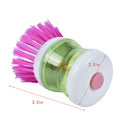 Kitchen Wash Washing Tool Pot Pan Dish Bowl Palm Brush Scrubber Cleaning Clea Gw