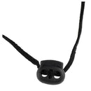 Men's adjustable roll braided black wide-brimmed cowboy hat