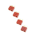 10 Pairs Non-slip TPlug Male and Female Connectors for RC Lipo Battery Red