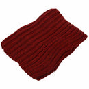 Men Women Woolen Knit Winter Warm Cowl Neck Infinity Circle Scarf Shawl Xma