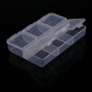 Mini Portable Empty Braille 6 Cells Pill Medicine Drug Storage Case Box