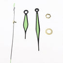 1 Set Luminous Clock Hands Glow in the Dark Pointers for Quartz Clock Repairing