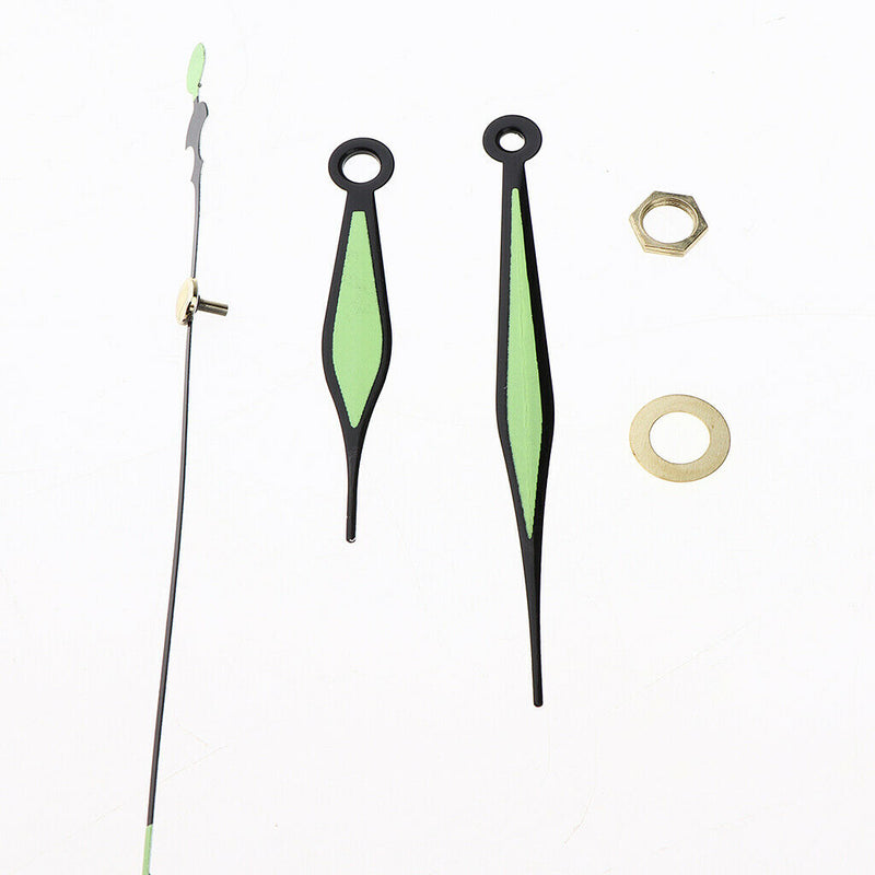 1 Set Luminous Clock Hands Glow in the Dark Pointers for Quartz Clock Repairing