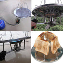 Portable Outdoor Folding Camp Stove Toaster 4 Slice Camping Cookware Caravan New