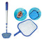 Easy Use Swimming Pool Leaf Skimmer Net With Pole Koi Ponds Spa Hot Tub Tool