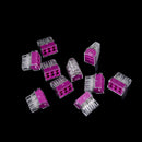 10PCS PCT-106 Push wire wiring cable connector 6 pin conductor terminal bloME