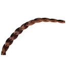 Hair Braids Braided Headband Fashion Plaits Hairband Bands - Light Brown V3Y6