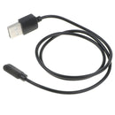 2 Pin USB Watch Charging Cable Magnetic Charging Base Bla