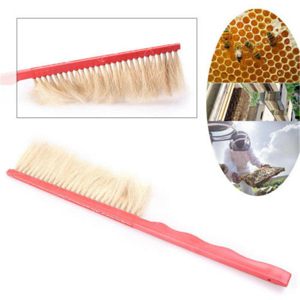 1PC Plastic Sweep Bristle Beekeeping Bee Brush Beekeeper Beehive To B Hn