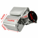 Stainless Steel Car Double Tube Mufflers Exhaust Pipe Decoration Outlet Tai