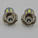 Pair Universal 12V P26 S 6000k LED White Motorcycle Headlight Bulb