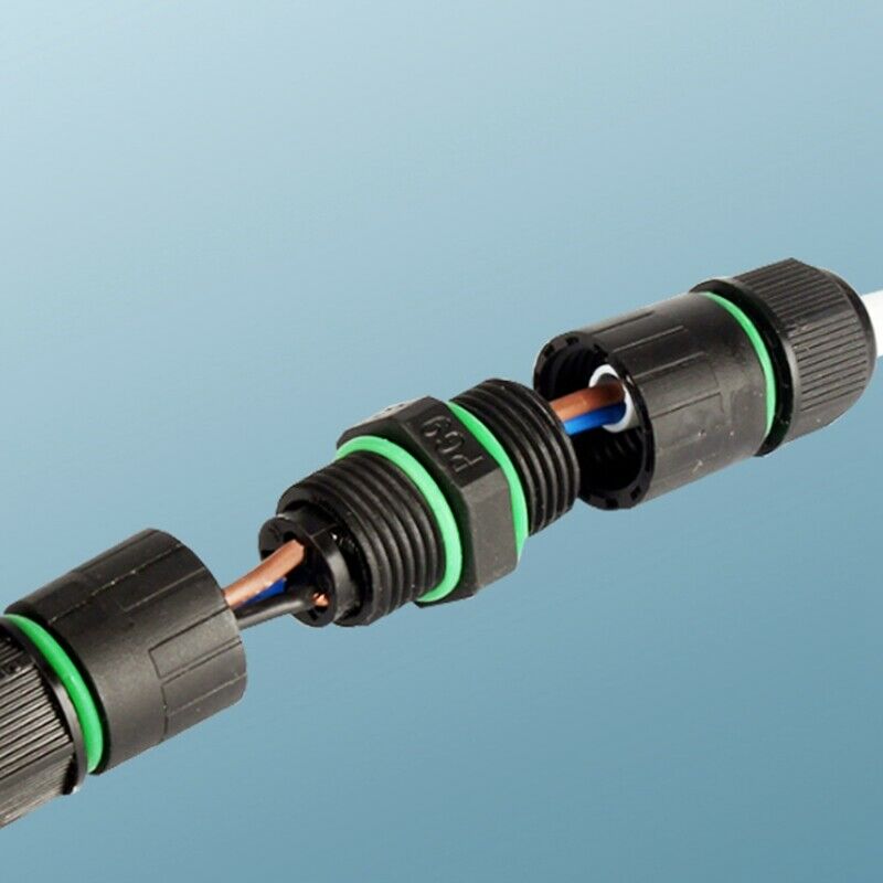 3Pin Waterproof Ip 68 Terminal Wire Connector Ca8-Pg9-3P Quickly Connected  T1X1