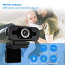 1080P HD USB Computer Webcam with Built-in Microphone Free Drive Camera