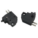 2 Pieces Brake Light Switch Chinese Scooter RH & LH for GY6 50cc 150cc
